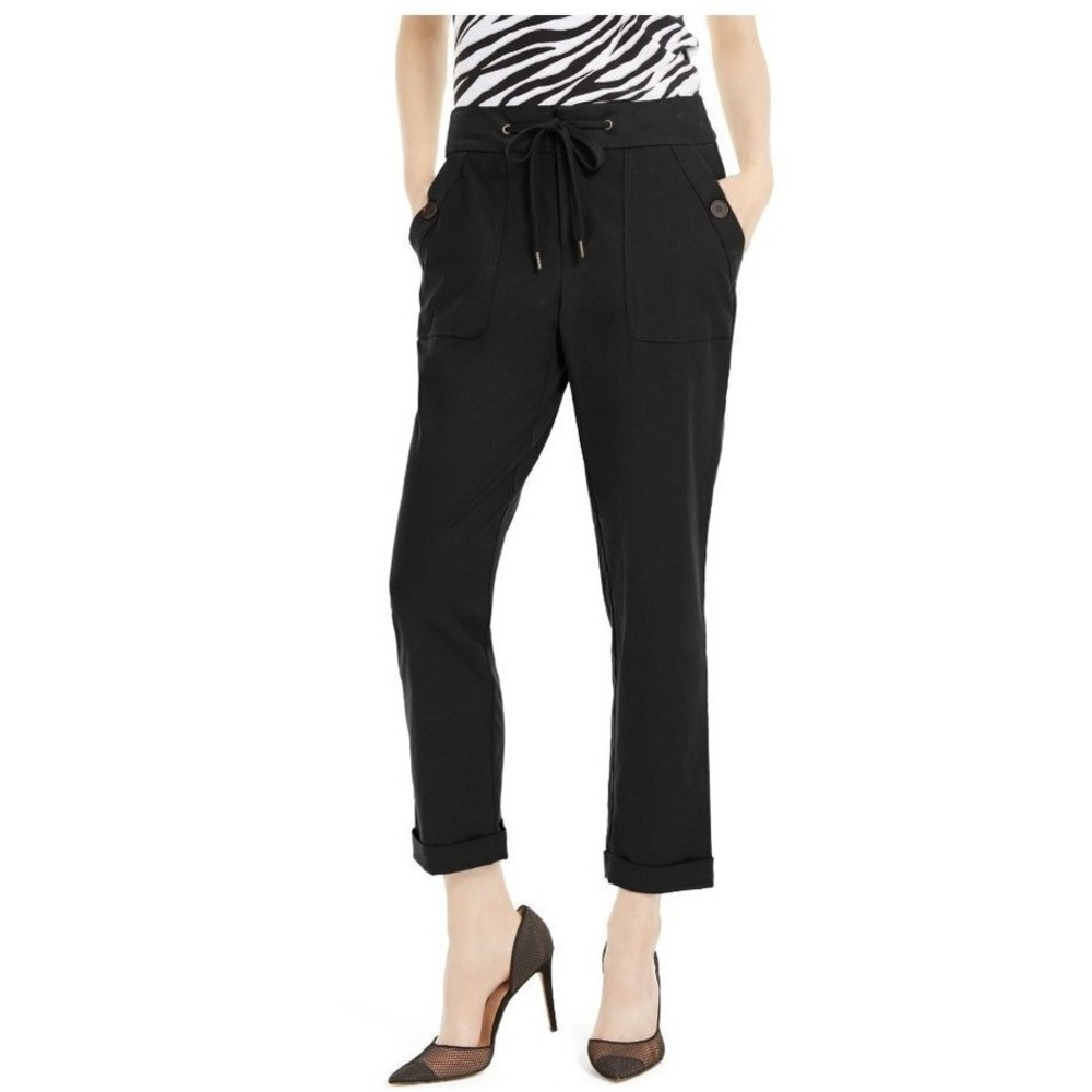 Black Women's Drawstring Pants